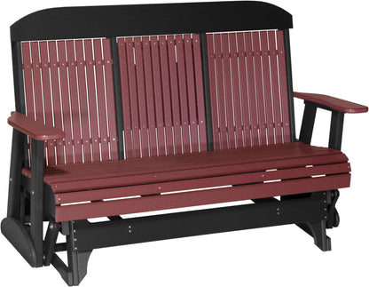 5' Classic Glider Cherrywood & Black