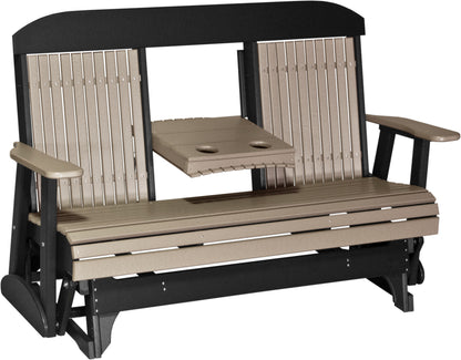 5' Classic Glider Weatherwood & Black