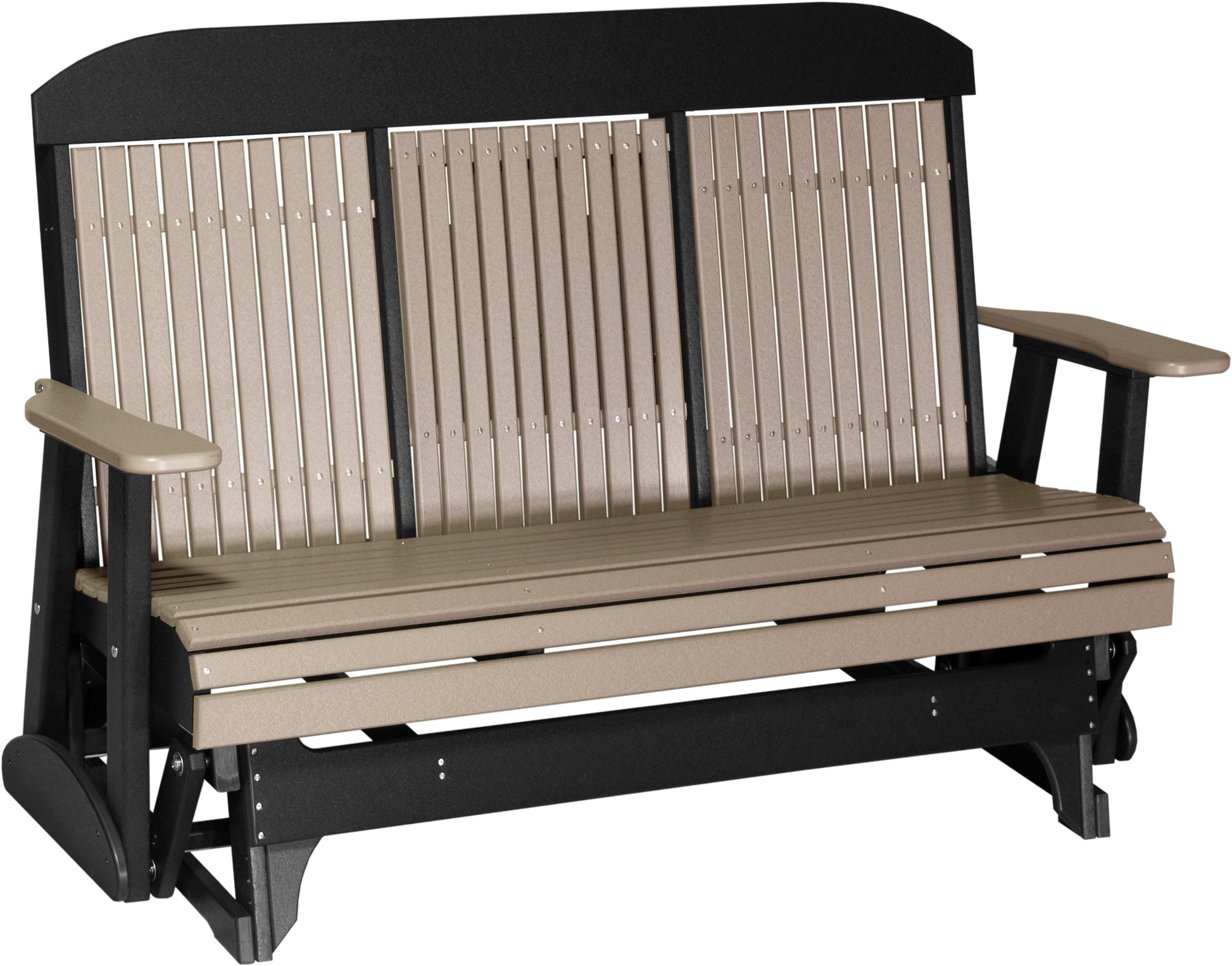 5' Classic Glider Weatherwood & Black