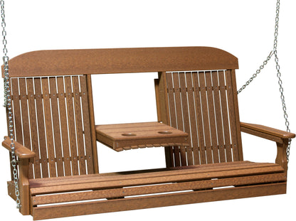 5' Classic Poly Swing Antique Mahogany