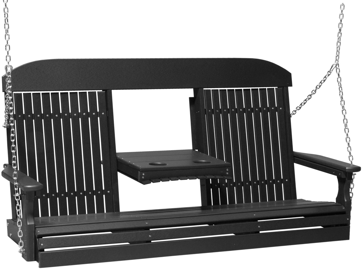 5' Classic Poly Swing Black