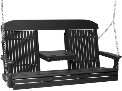 5' Classic Poly Swing Black