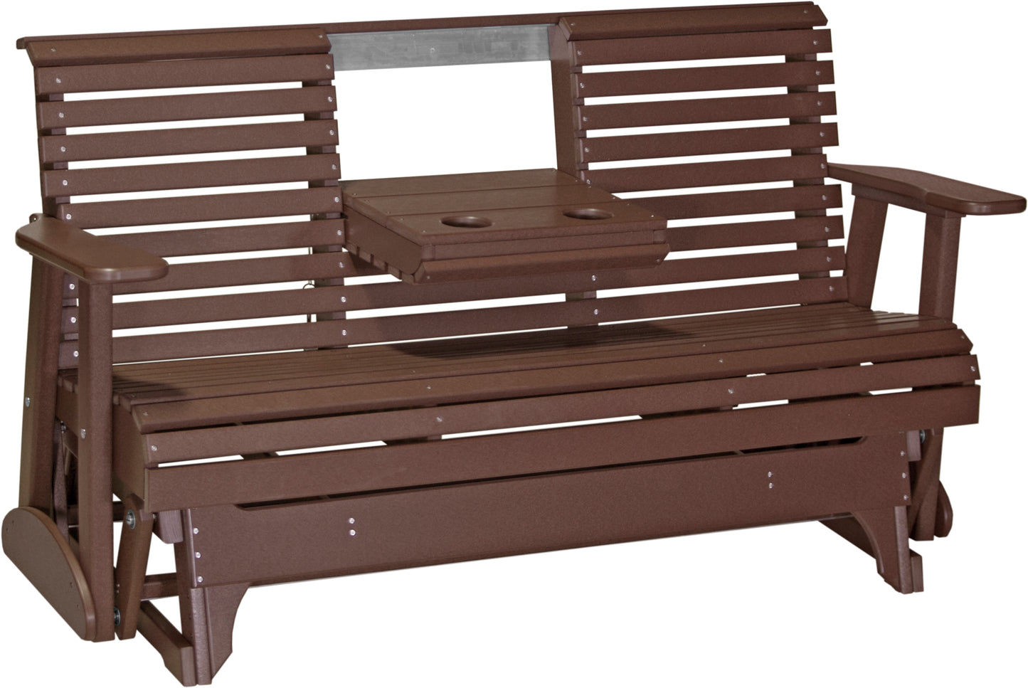 5' Plain Glider Chestnut Brown