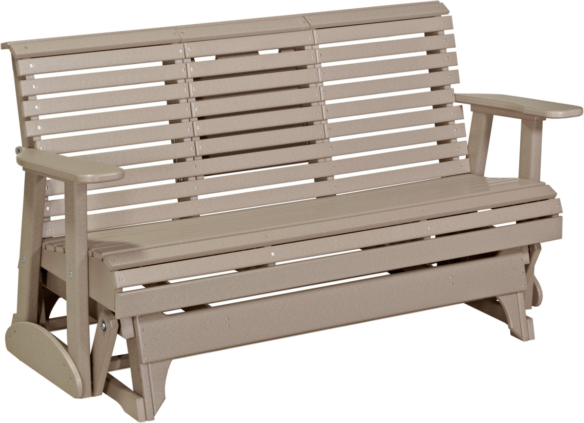 5' Plain Glider Weatherwood