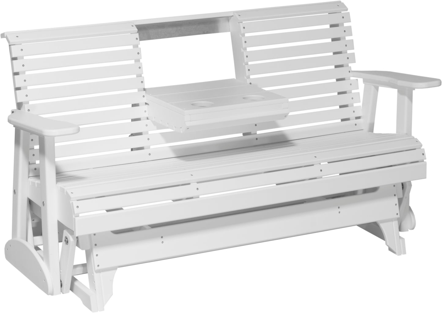 5' Plain Glider White