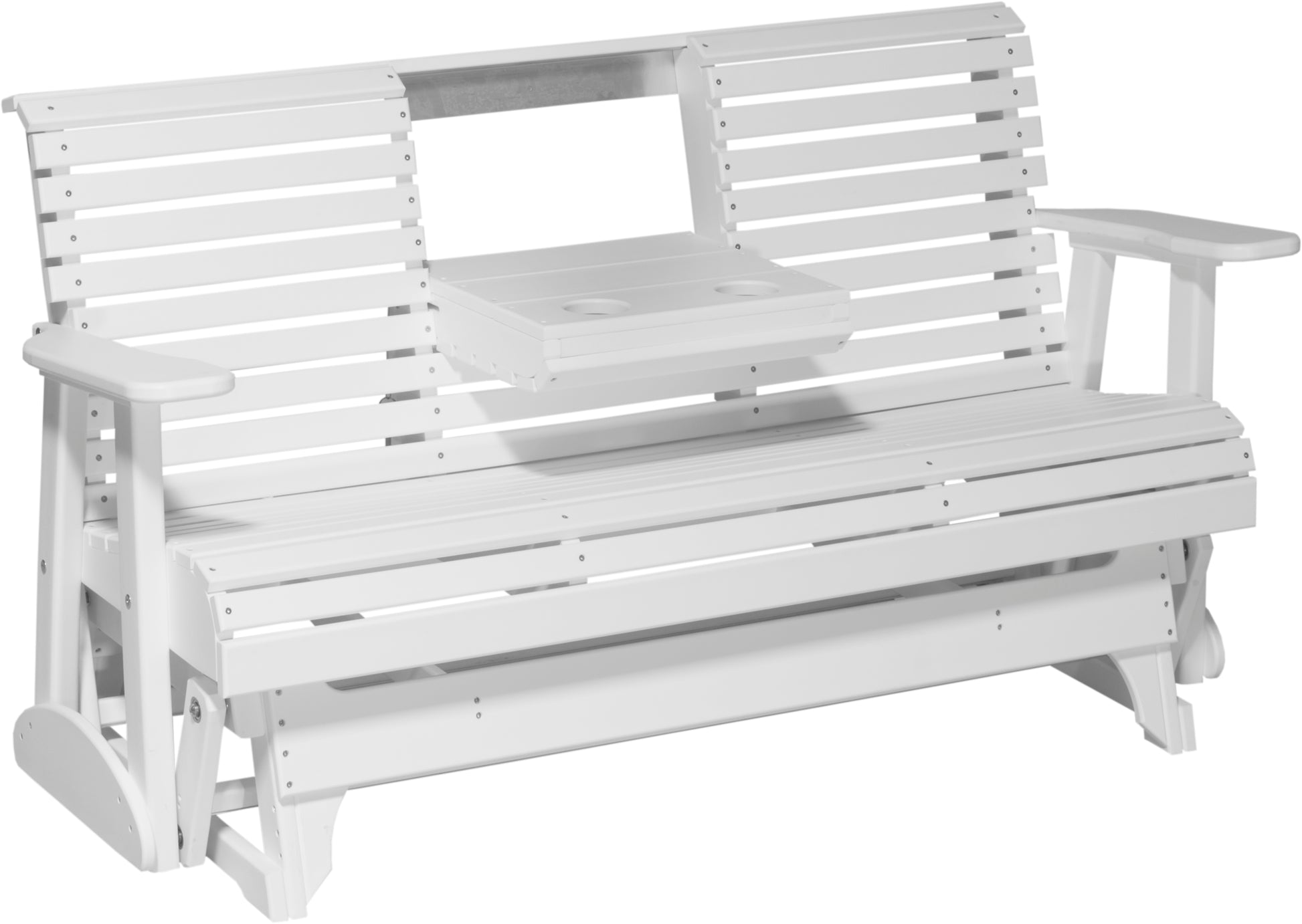 5' Plain Glider White