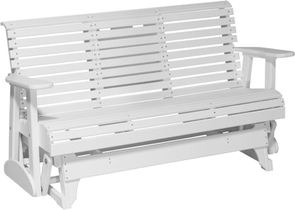 5' Plain Glider White