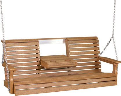 5' Plain Poly Swing Antique Mahogany