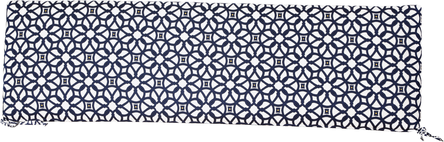 5' Seat Cushion Luxe Indigo