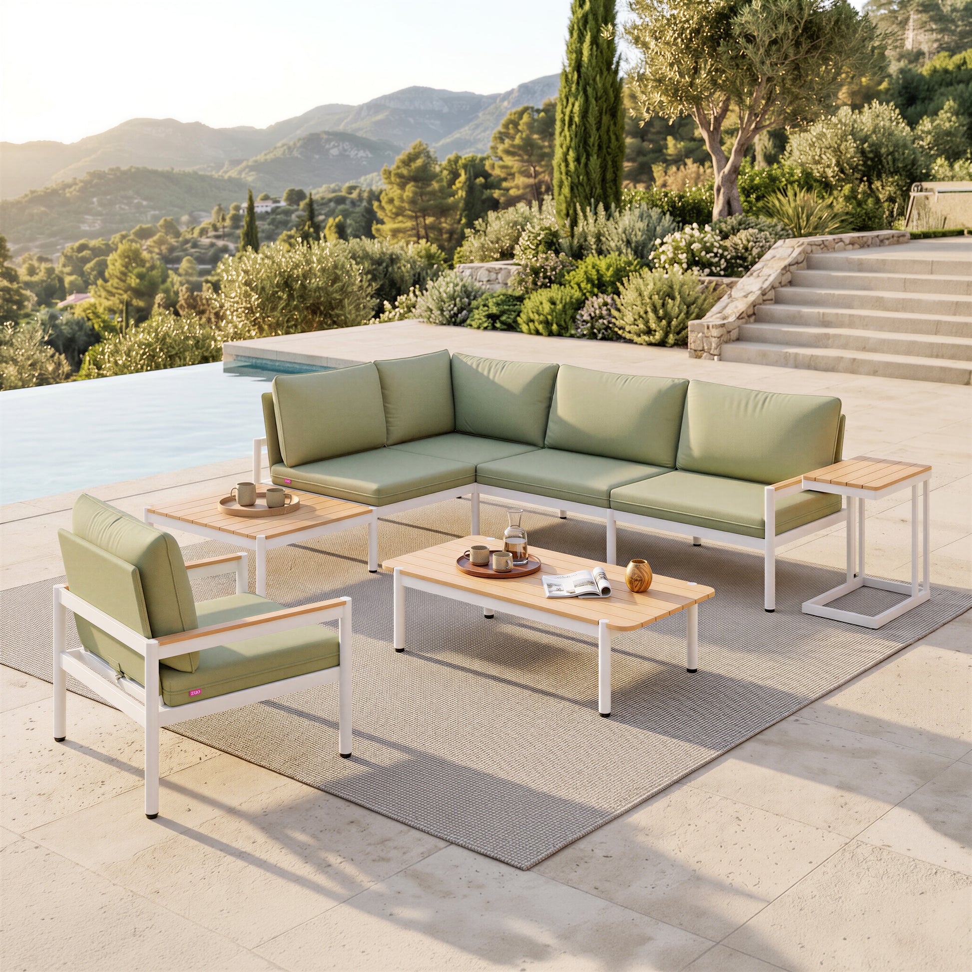 Lychee Armchair Green