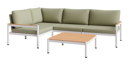 Lychee Modular Sectional Green