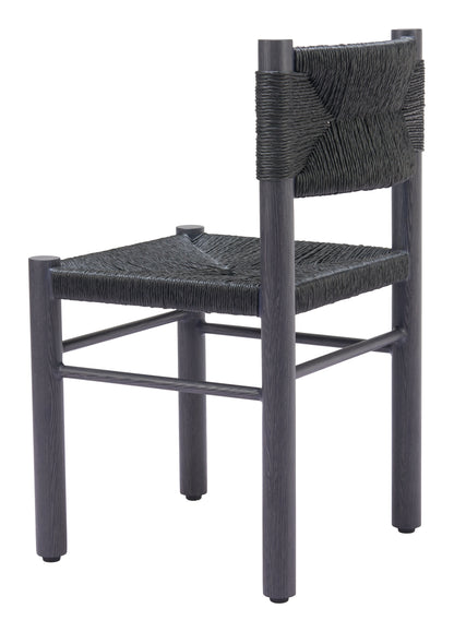 Iska Dining Chair (Set of 2) - Black