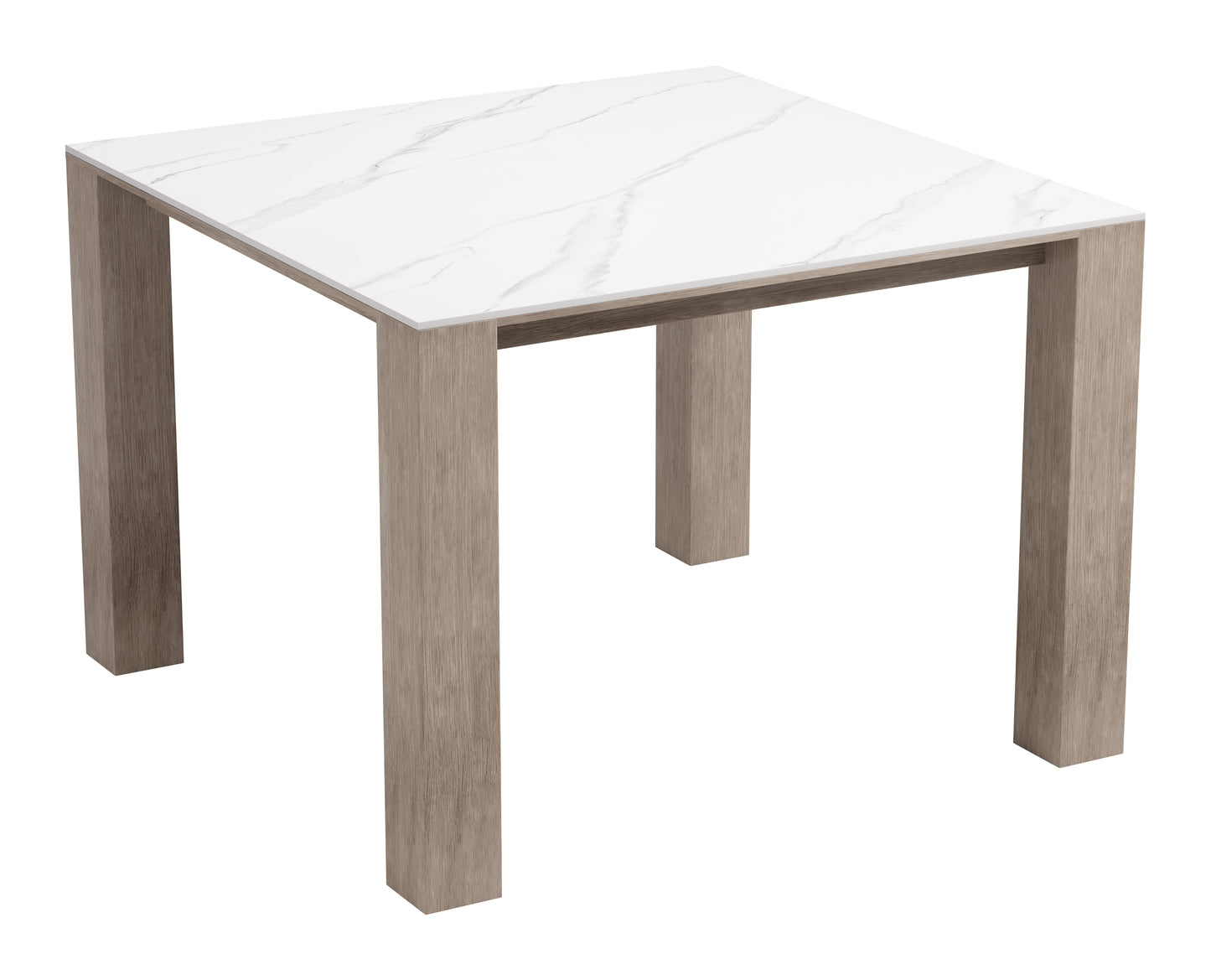 Leilani Square Dining Table (42") White