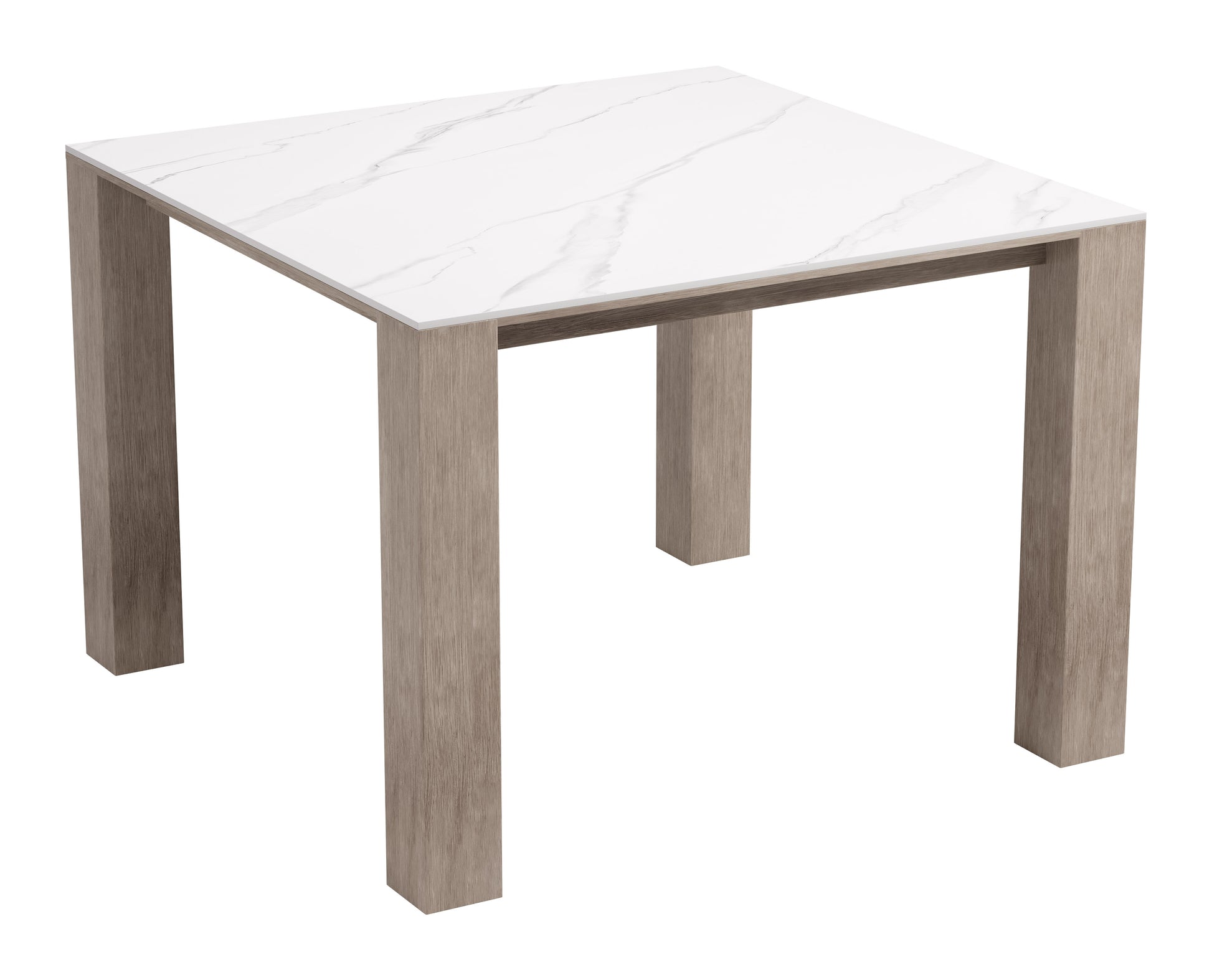 Leilani Square Dining Table (42") White