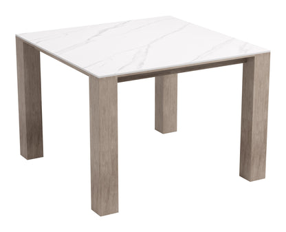 Leilani Square Dining Table (42") White