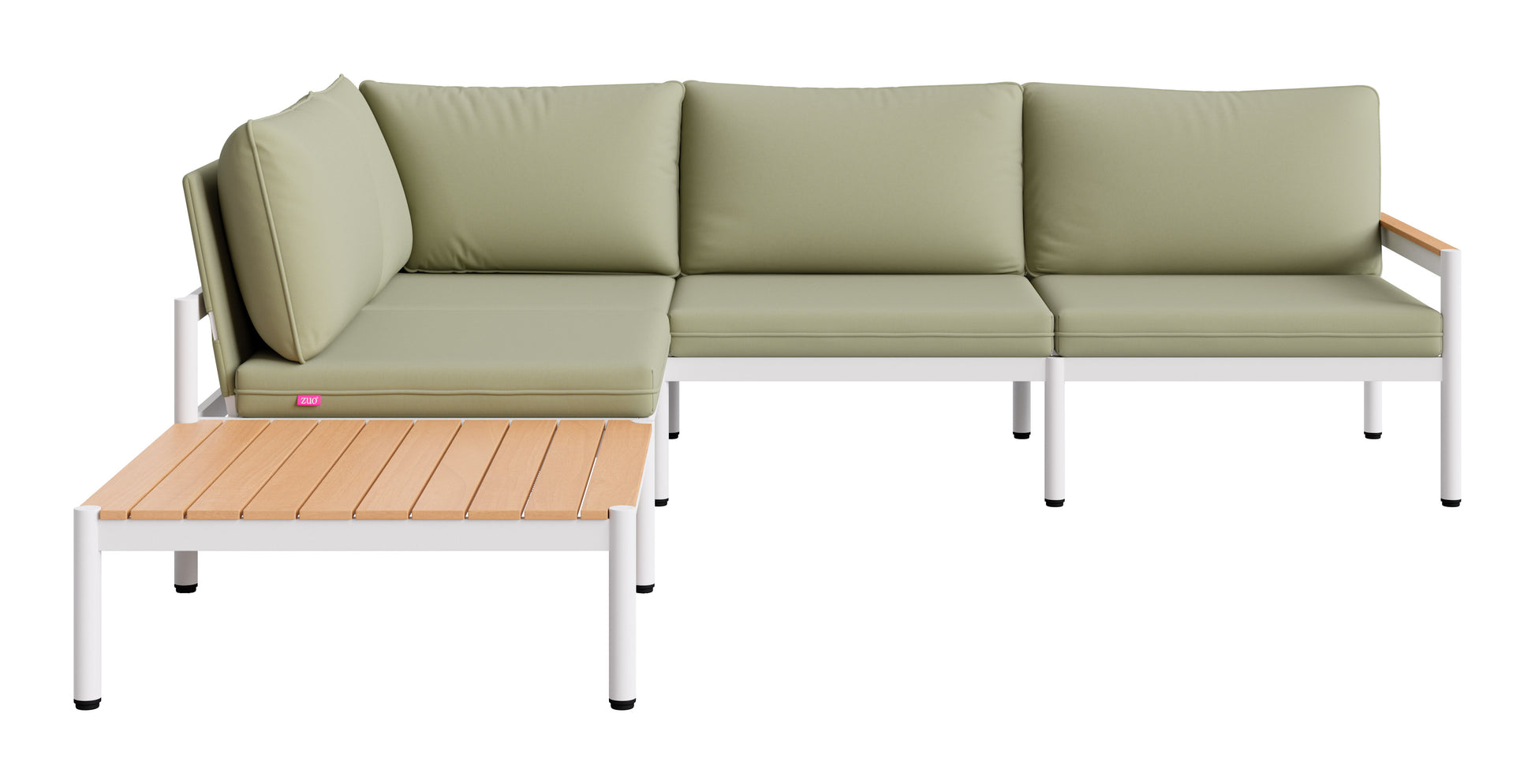 Lychee Modular Sectional Green