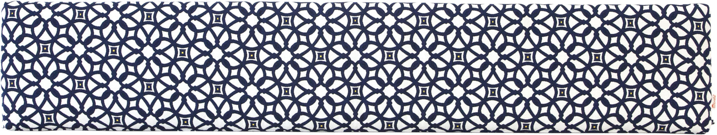 72" Café Bench Cushion Luxe Indigo