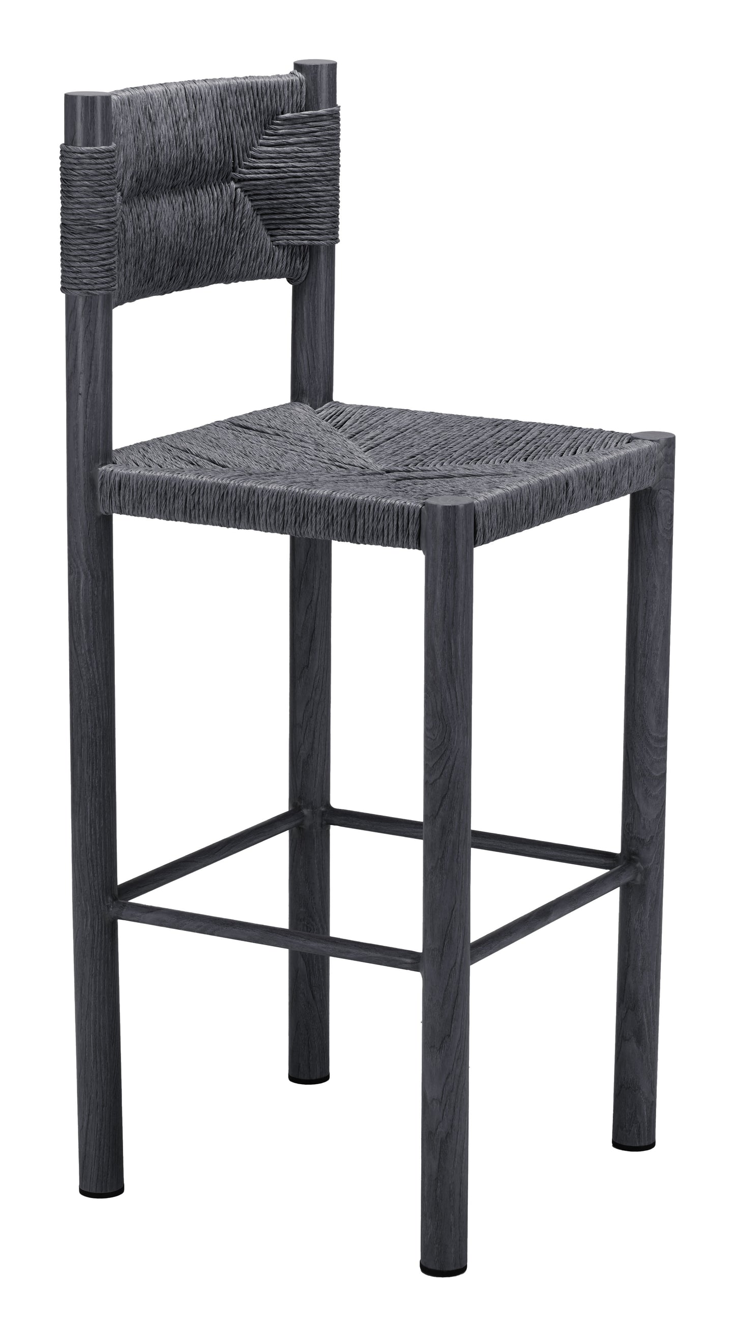 Iska Barstool (Set of 2) - Black
