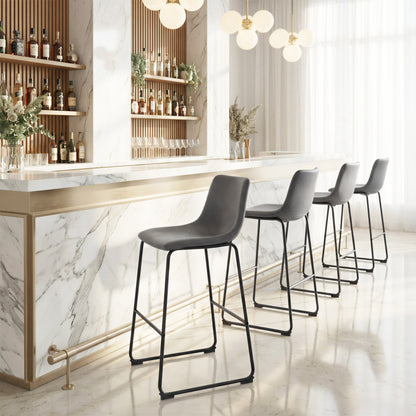 Smart Barstool (Set of 2) Charcoal