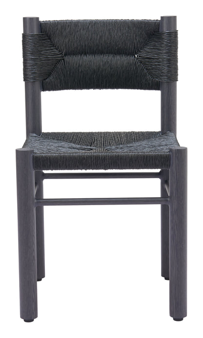 Iska Dining Chair (Set of 2) - Black