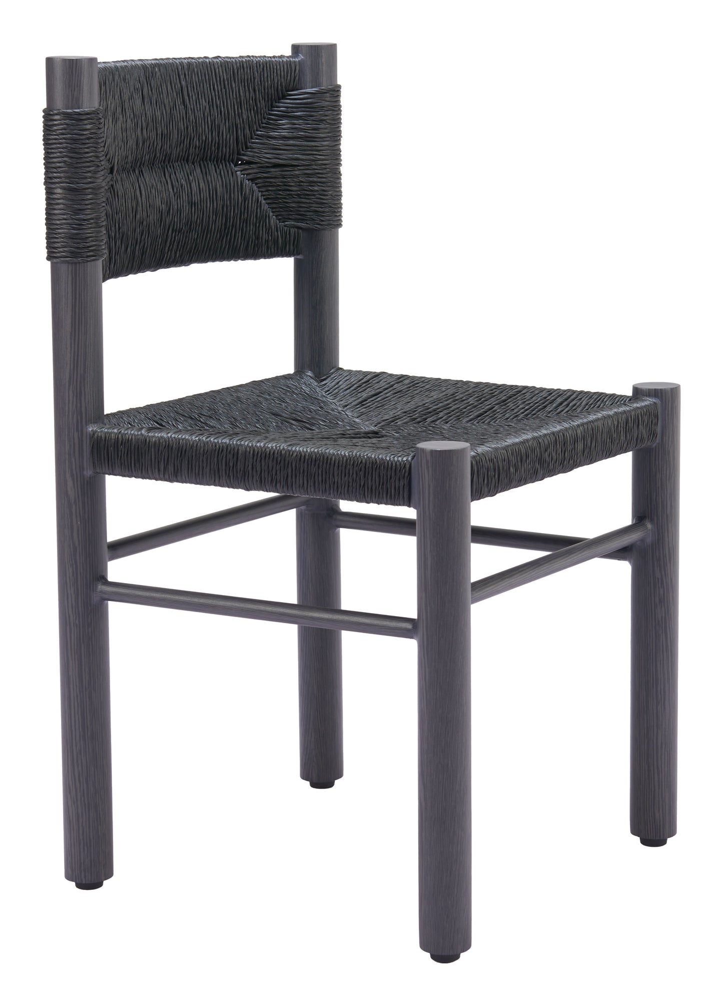 Iska Dining Chair (Set of 2) - Black