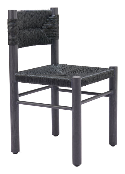 Iska Dining Chair (Set of 2) - Black