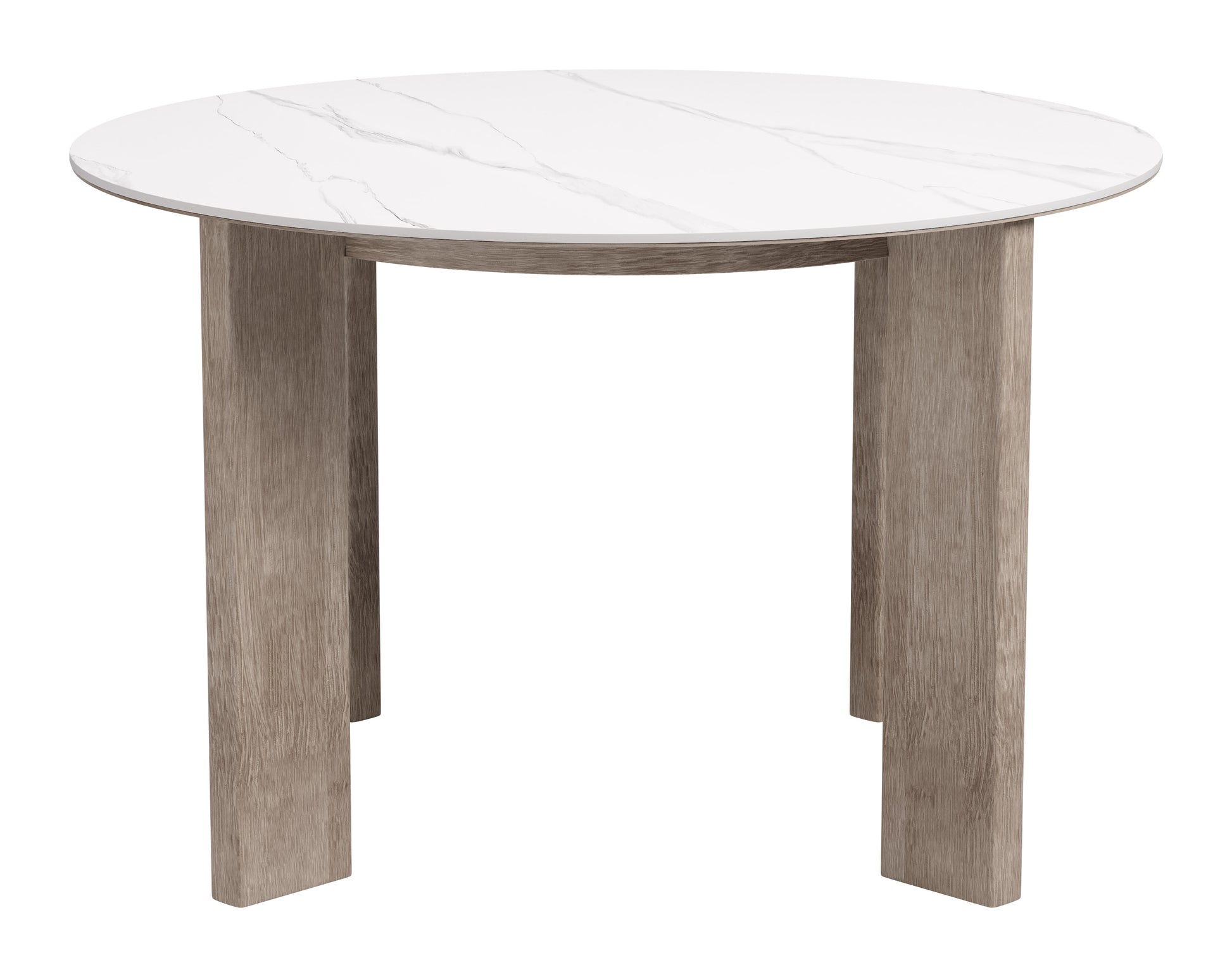 Oceanveil Round Dining Table White
