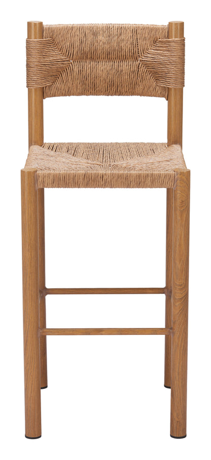 Iska Barstool (Set of 2) - Natural