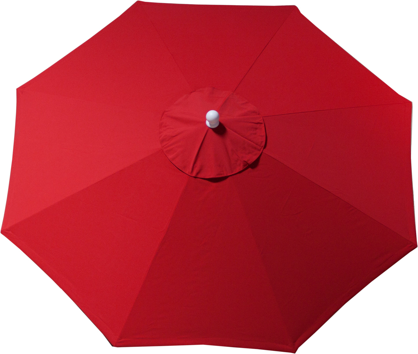 9' Market Umbrella Logo Red