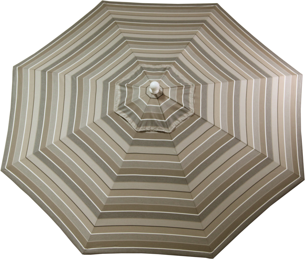 9' Market Umbrella Milano Charcoal