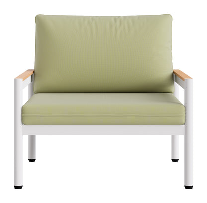 Lychee Armchair Green