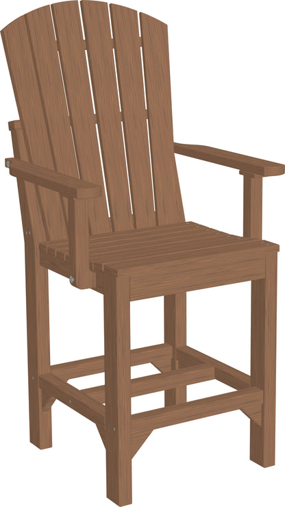 Adirondack Arm Chair Antique Mahogany / Counter Height