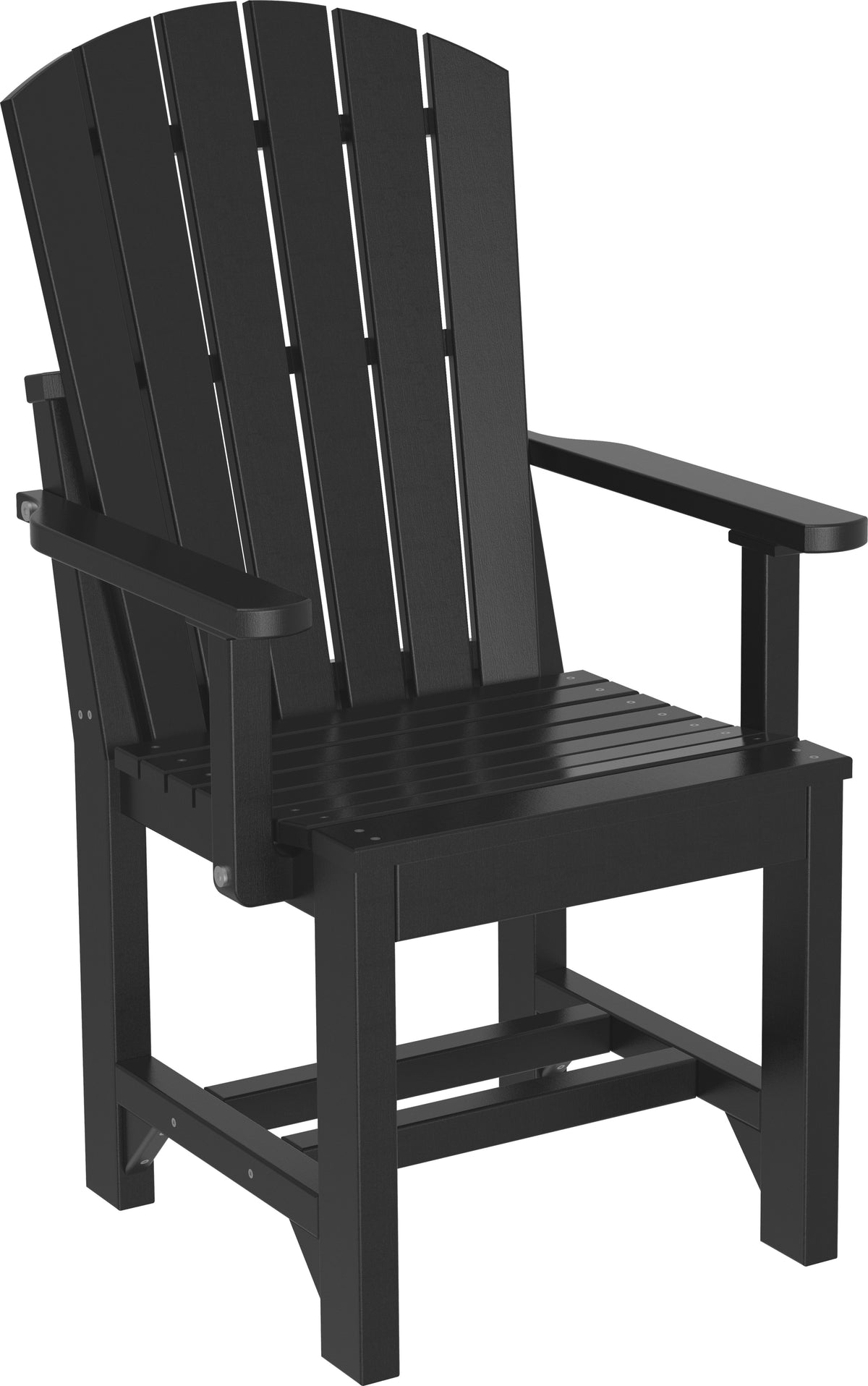 Adirondack Arm Chair Black / Dining Height