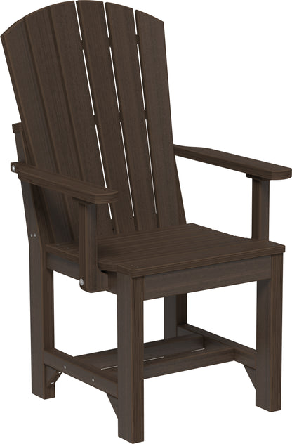 Adirondack Arm Chair Brazilian Walnut / Dining Height