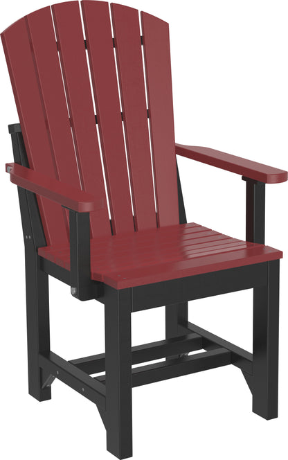 Adirondack Arm Chair Cherrywood & Black / Dining Height