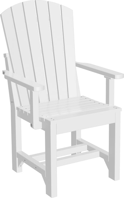 Adirondack Arm Chair White / Dining Height