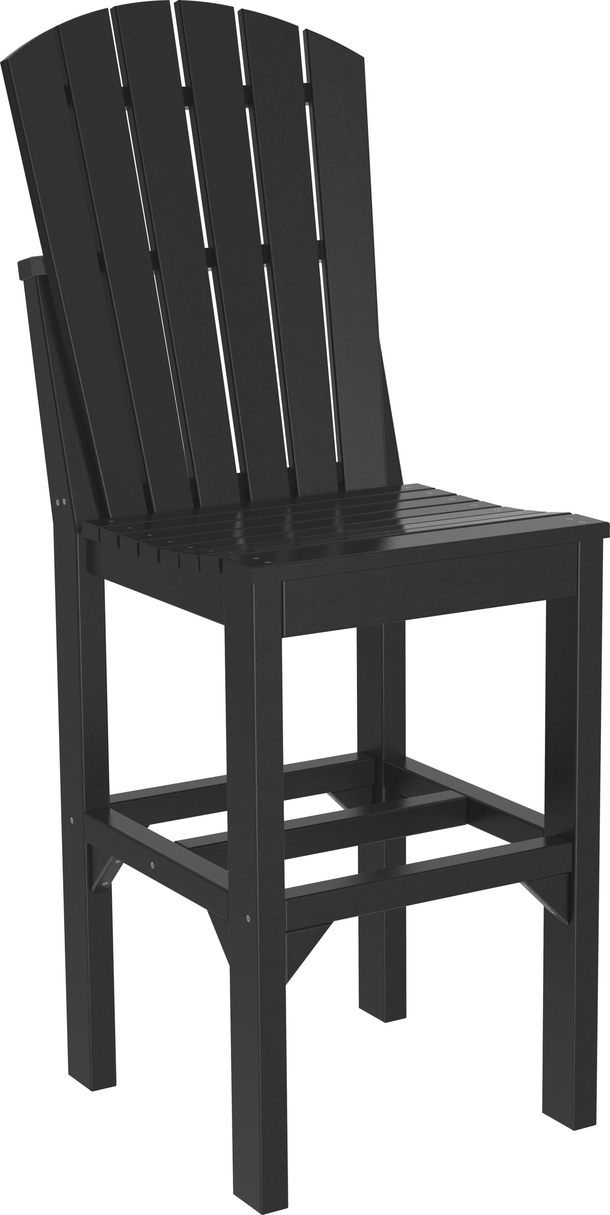 Adirondack Side Chair Black / Bar Height