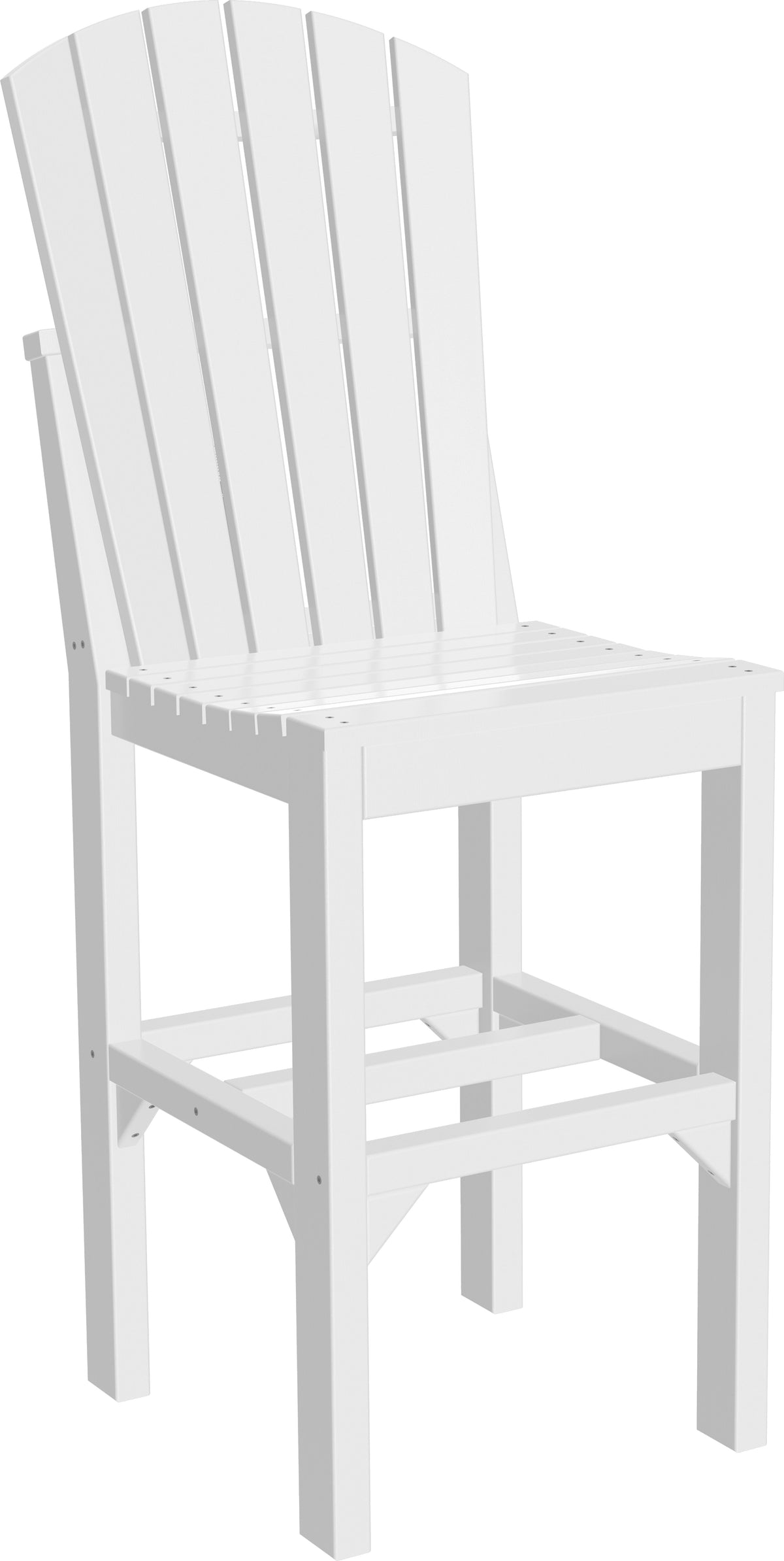 Adirondack Side Chair White / Bar Height