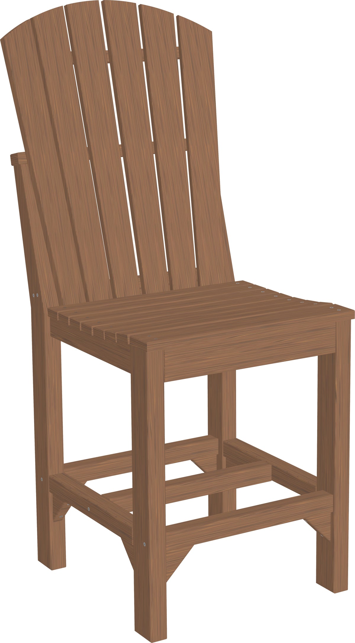 Adirondack Side Chair Antique Mahogany / Counter Height