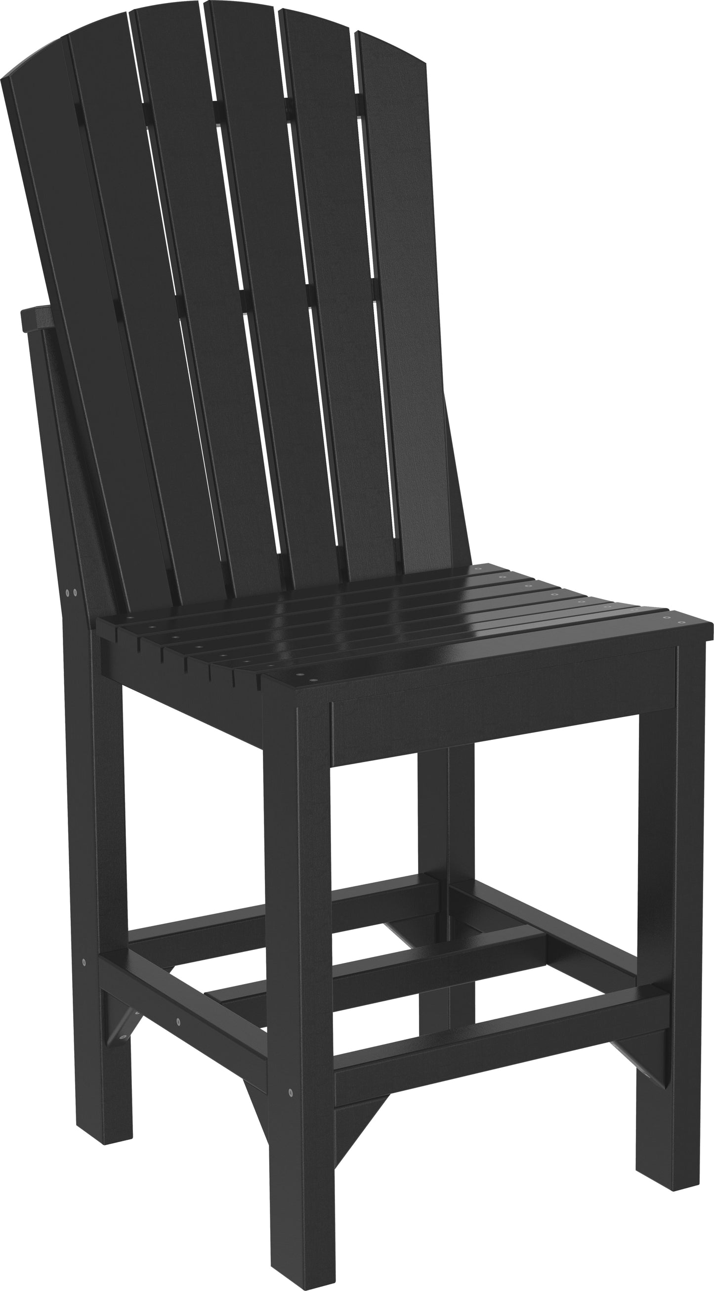 Adirondack Side Chair Black / Counter Height