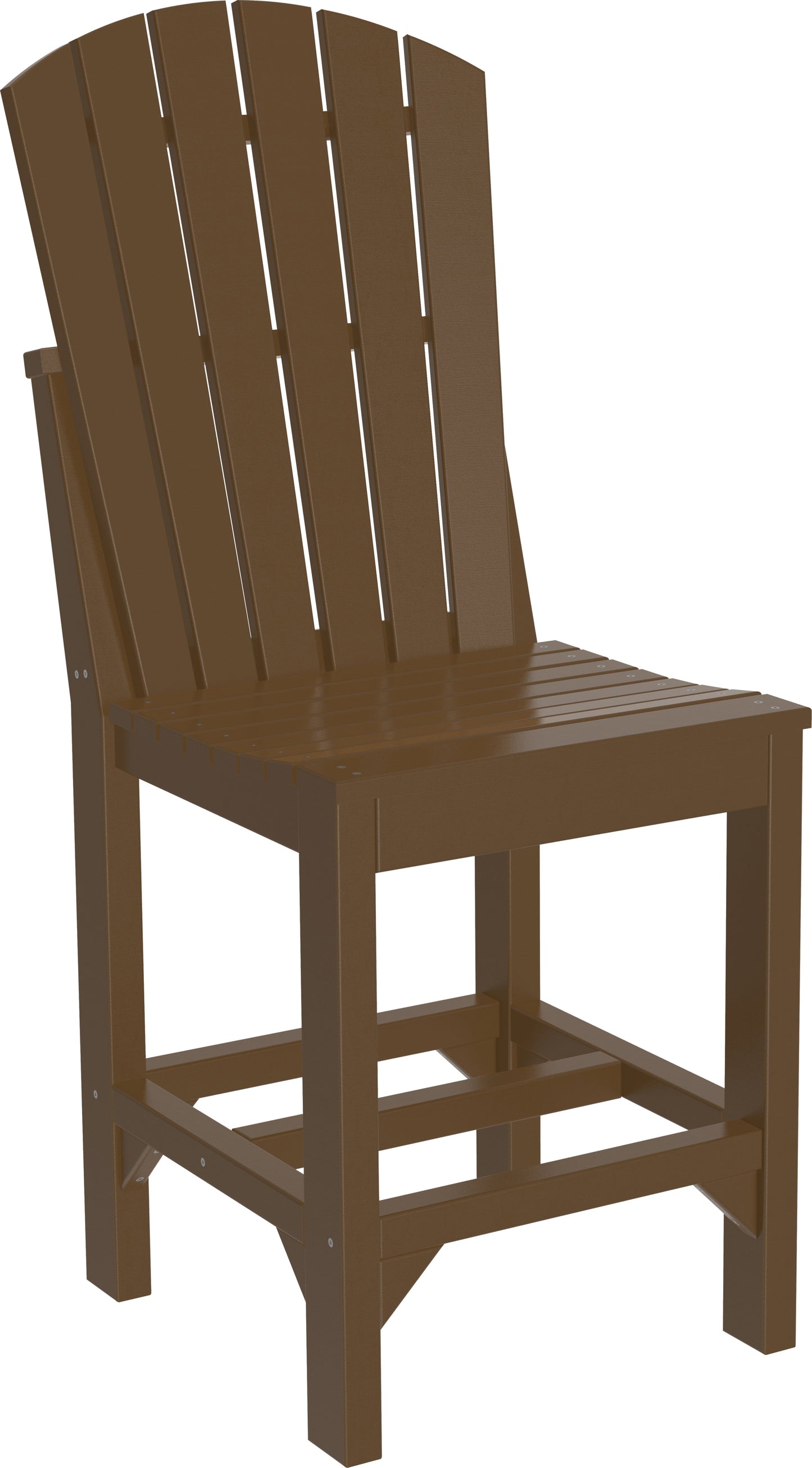 Adirondack Side Chair Chestnut Brown / Counter Height