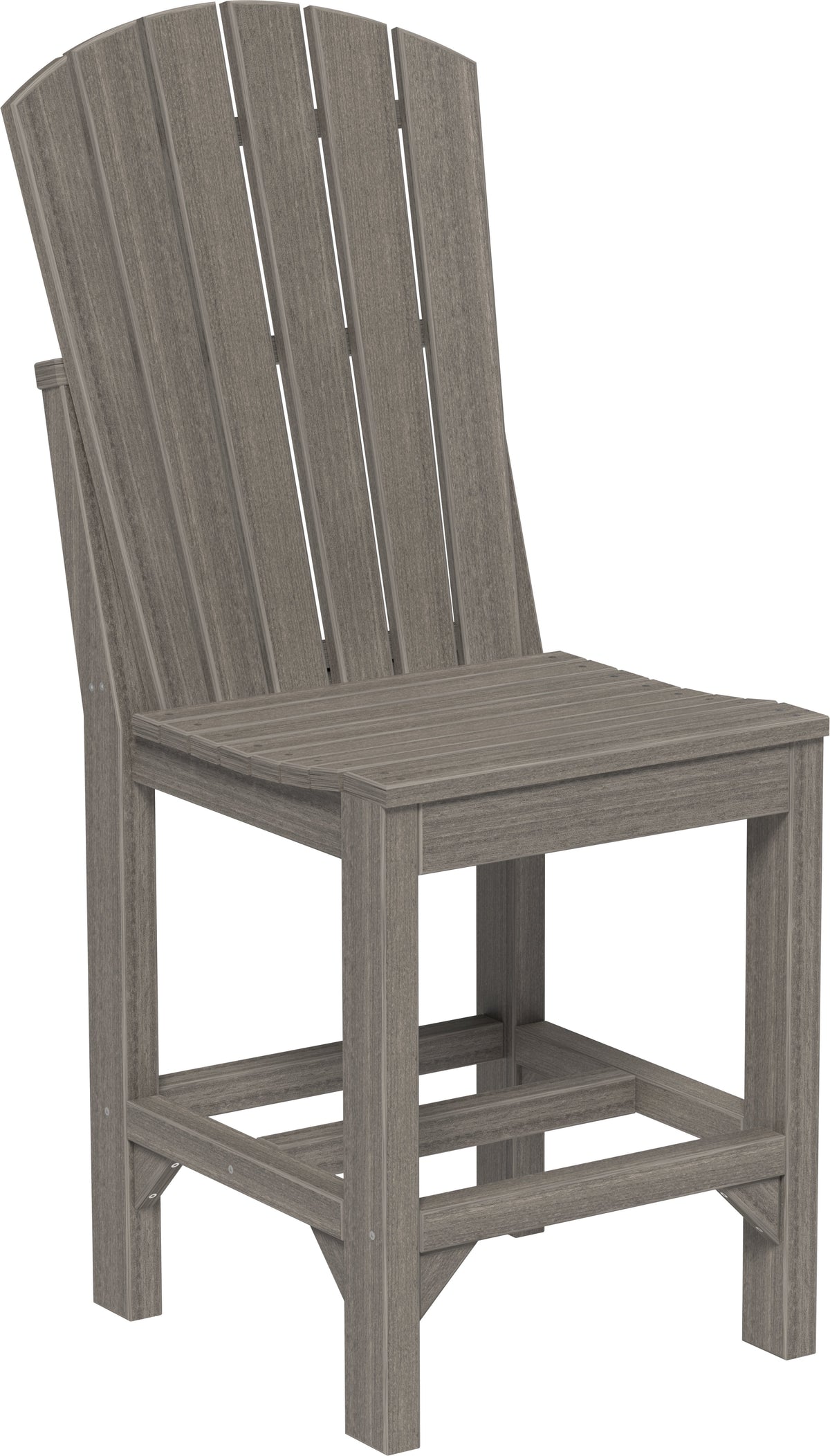 Adirondack Side Chair Coastal Gray / Counter Height