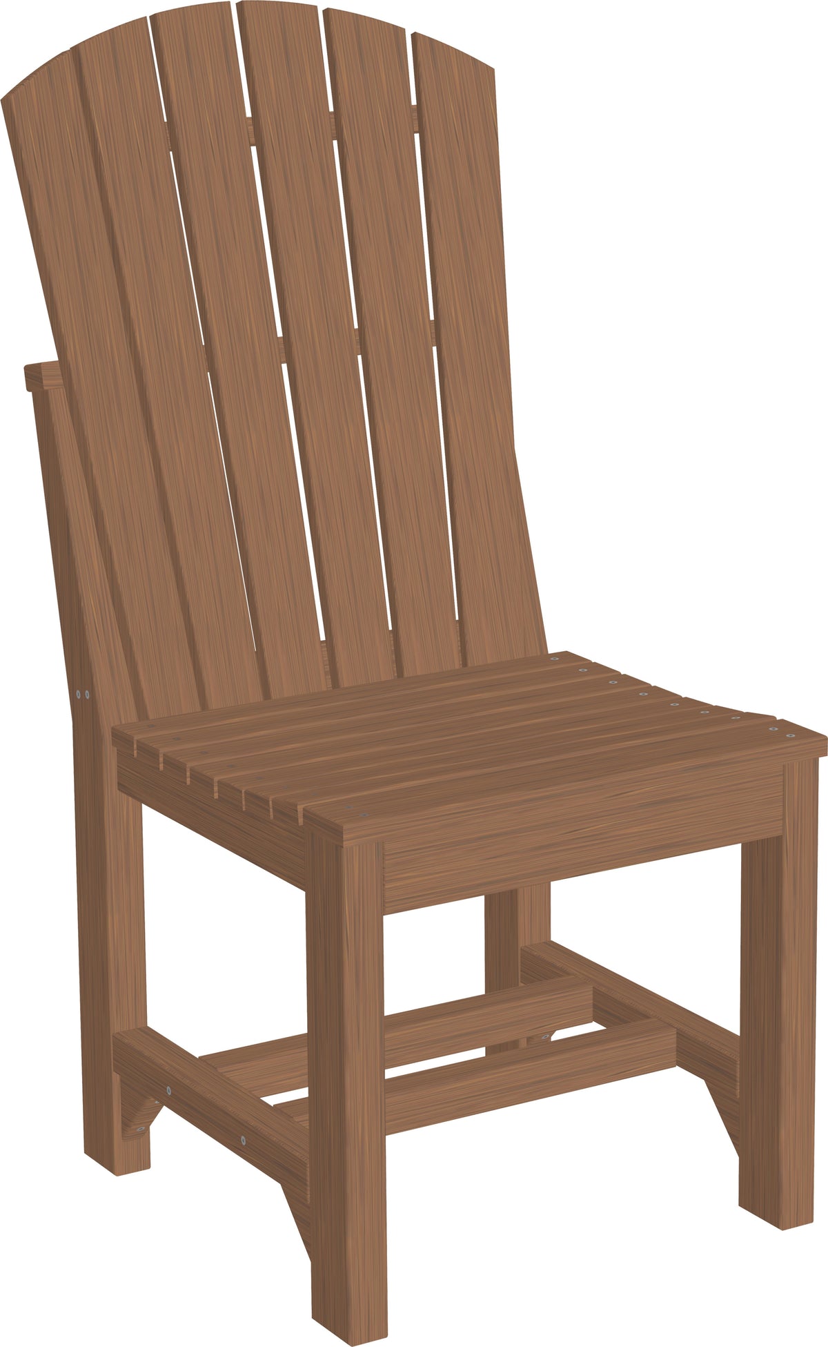 Adirondack Side Chair Antique Mahogany / Dining Height