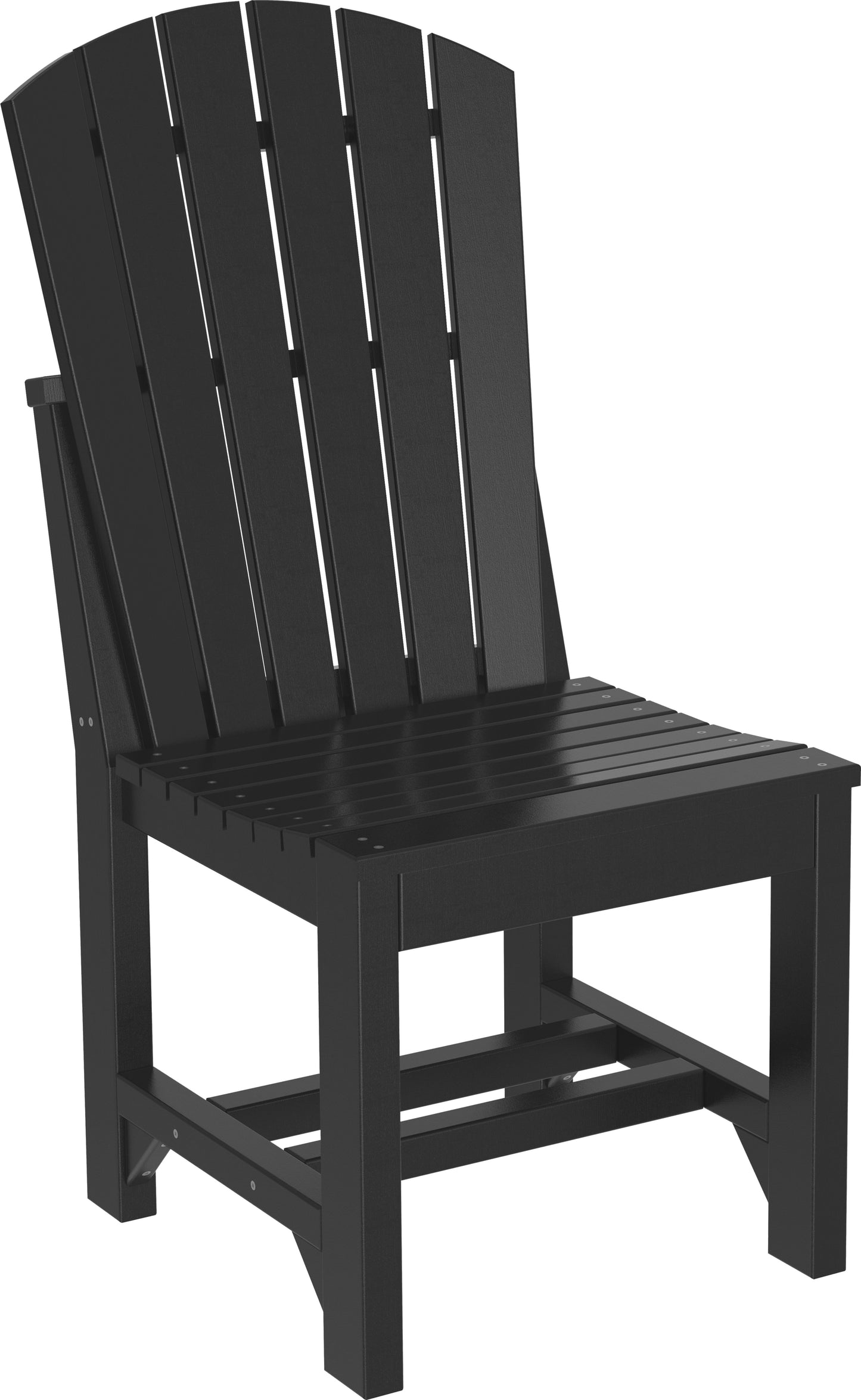Adirondack Side Chair Black / Dining Height