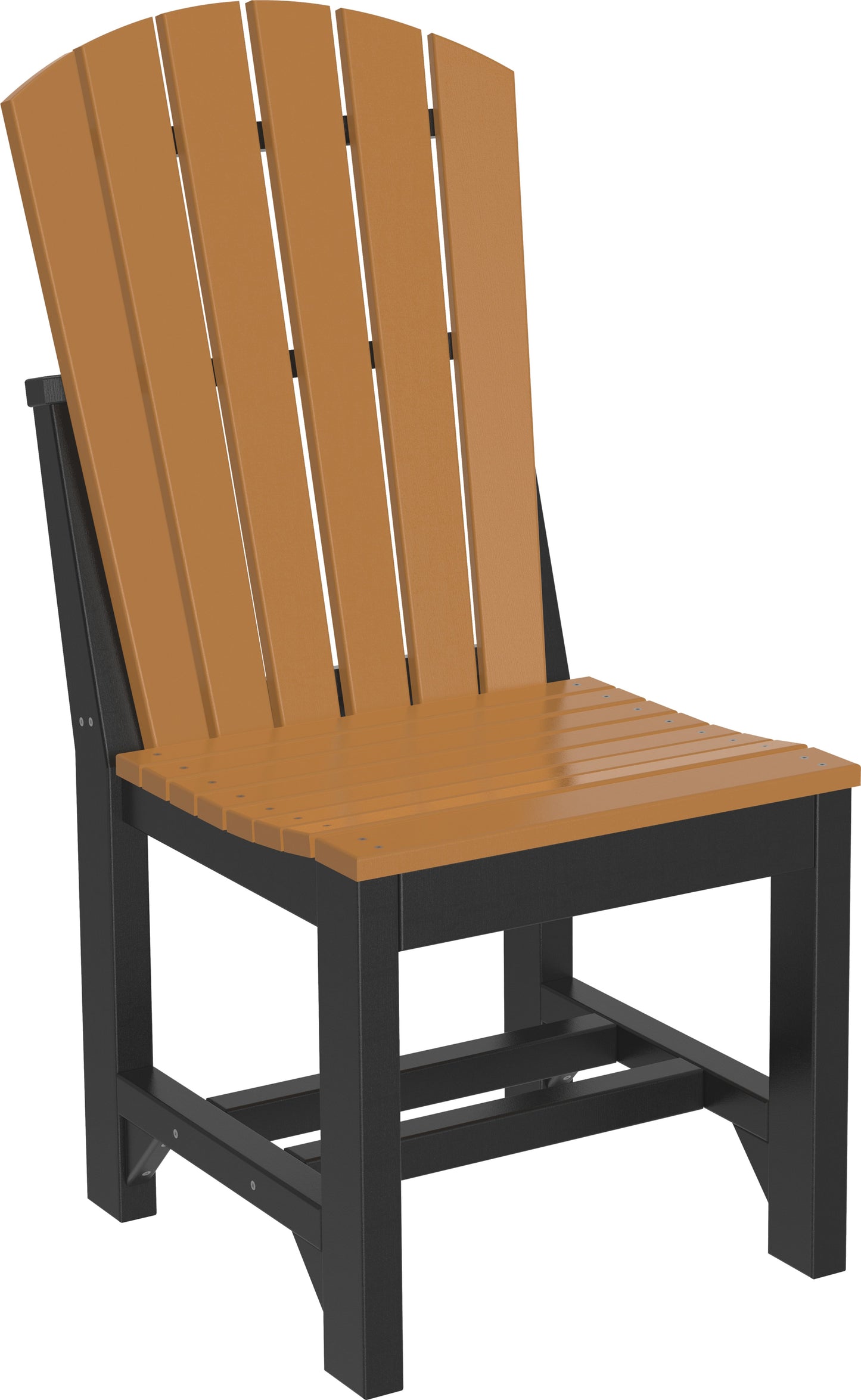 Adirondack Side Chair Cedar & Black / Dining Height