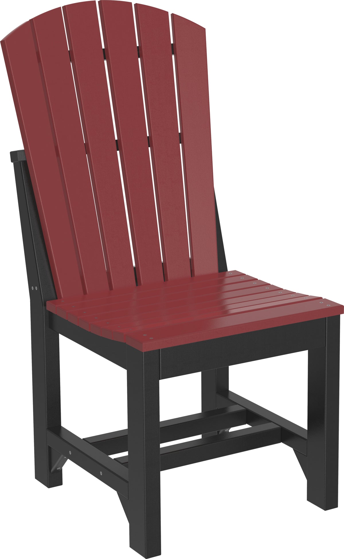 Adirondack Side Chair Cherrywood & Black / Dining Height