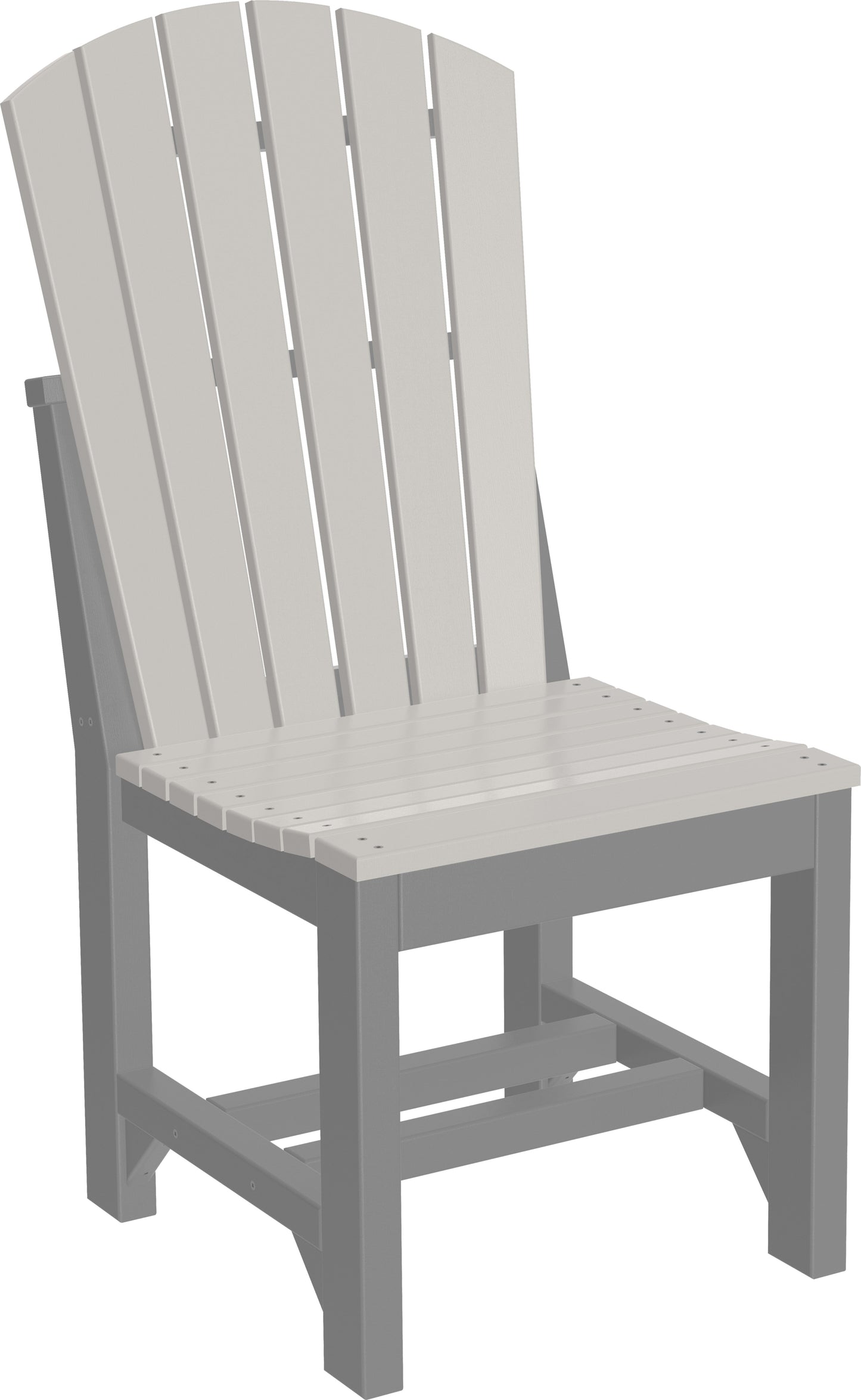 Adirondack Side Chair Dove Gray & Slate / Dining Height