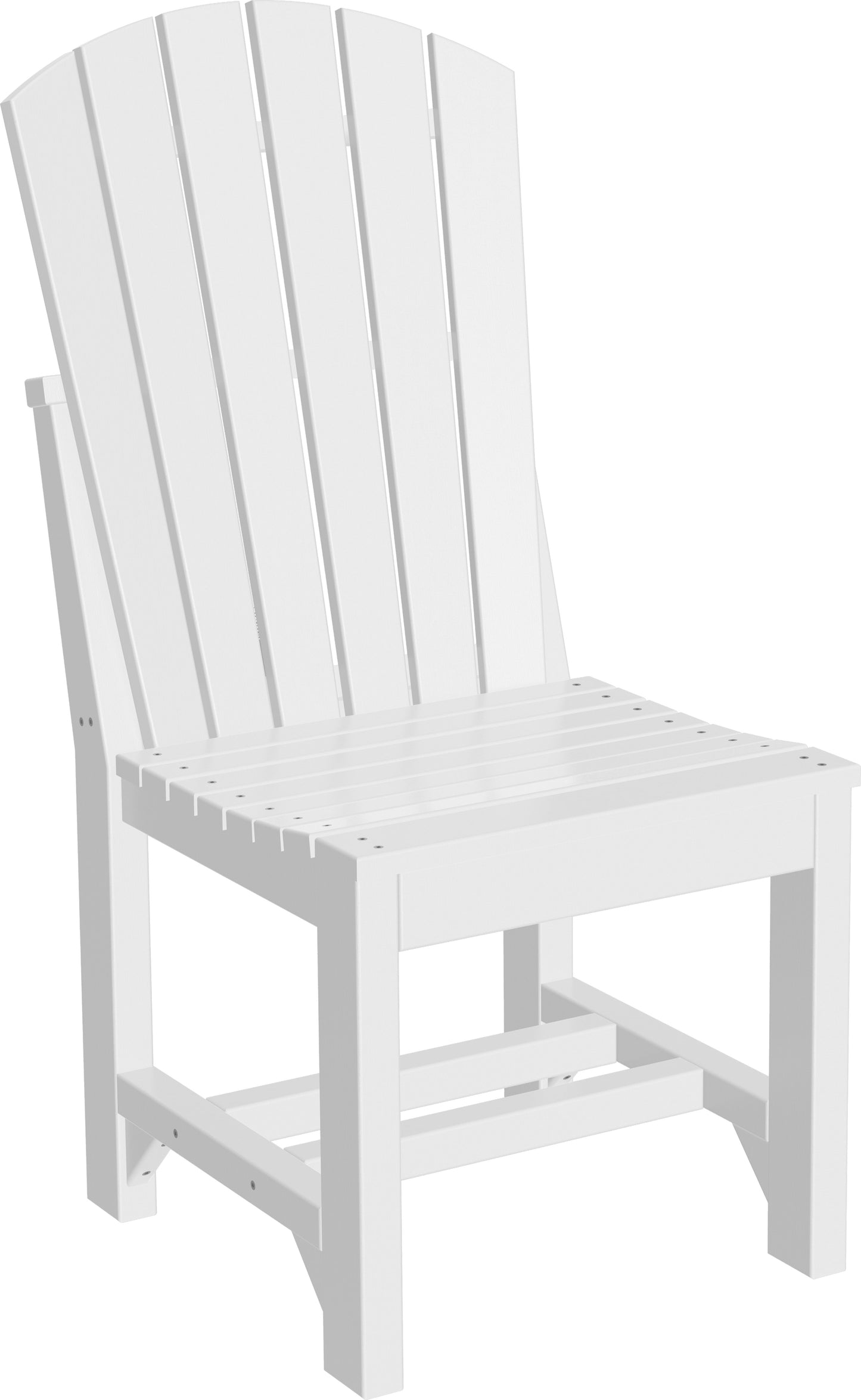 Adirondack Side Chair White / Dining Height