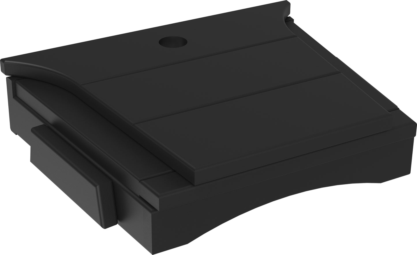 Balcony Tete-a-Tete Table Black