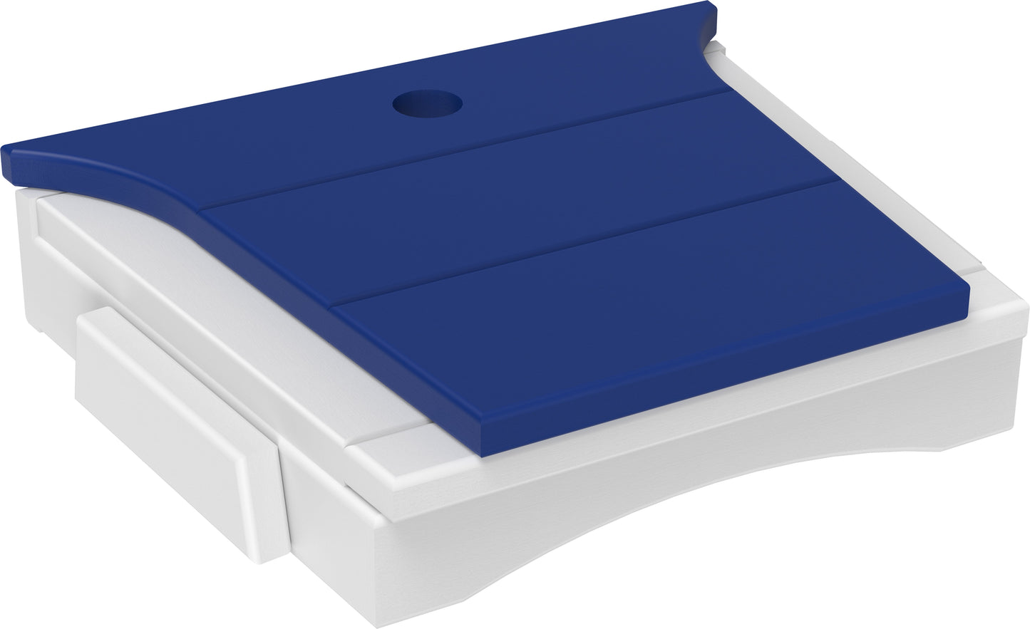 Balcony Tete-a-Tete Table Blue & White
